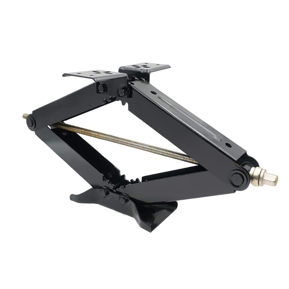 Ножничный домкрат 2T, автомобильный ножничный домкрат с ручным управлением, портативный стабилизатор RV, SUV Jack, подъемные машинки, инструмент для ремонта автомобилей