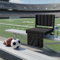 Chaise de stade XINGRUI moderne orange en fer Oxford – Portable, légère, pliable, écologique, durable pour extérieur et parc