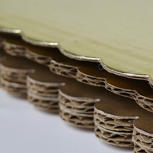 Base à gâteau ondulée SunShine imperméable et résistante à l'huile, dorée et argentée - Product Image 2