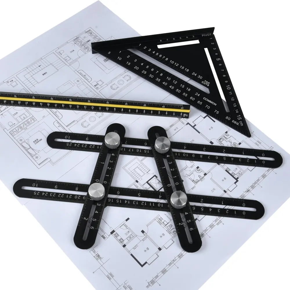 2022 New Styles Architectural and Engineering Scale Ruler Set,Professional Measuring Kit for Drafting ,Construction