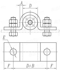 Collier de serrage industriel en forme de U en acier inoxydable lisse et sans bavure Système de mesure métrique Colliers de serrage - Product Image 2