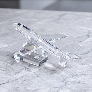 Nórdico creativo hogar transparente cristal avión decoración ornamento moderno Simple modelo habitación <span class=keywords><strong>vino</strong></span> gabinete Decoración - Product Image 5