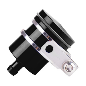 Motorcycle Brake Clutch Fluid Reservoir Cup CNC Machined Aluminum Alloy 40ml Capacity Hard Anodized Surface Universal Fitment - Product Image 3