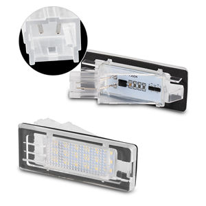 Lampes de plaque d'immatriculation LED blanches 6500K pour <span class=keywords><strong>Dacia</strong></span> <span class=keywords><strong>Duster</strong></span> 2010 ~ Accessoires, Lot de 2 - Product Image 3