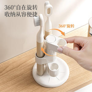 Soporte Giratorio de Escritorio al por Mayor para Brochas de Maquillaje y Bolígrafos, Organizador Doméstico al por Mayor - Product Image 2