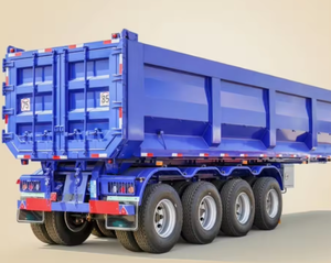 Remolque Volquete Trasero de 3 Ejes y 13T, Grado Construcción, el Más Vendido, Semirremolque Volquete para Transporte - Product Image 1