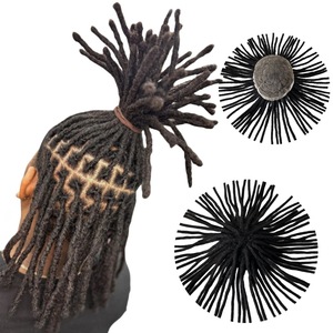 วิกผมหยิกเดรดล็อกผมมนุษย์สำหรับผมเปียแบบสวิสเต็ม<span class=keywords><strong>ต</strong></span>ัวทำจากผมมนุษย์ความหนาแน่น60% จากผมมนุษย์สำหรับถักเปีย - Product Image 1