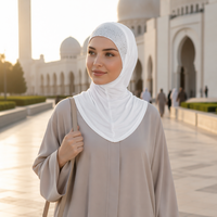 Turban de mode élastique à strass dégradés pour la tête, couvre-chef intégral en jersey
