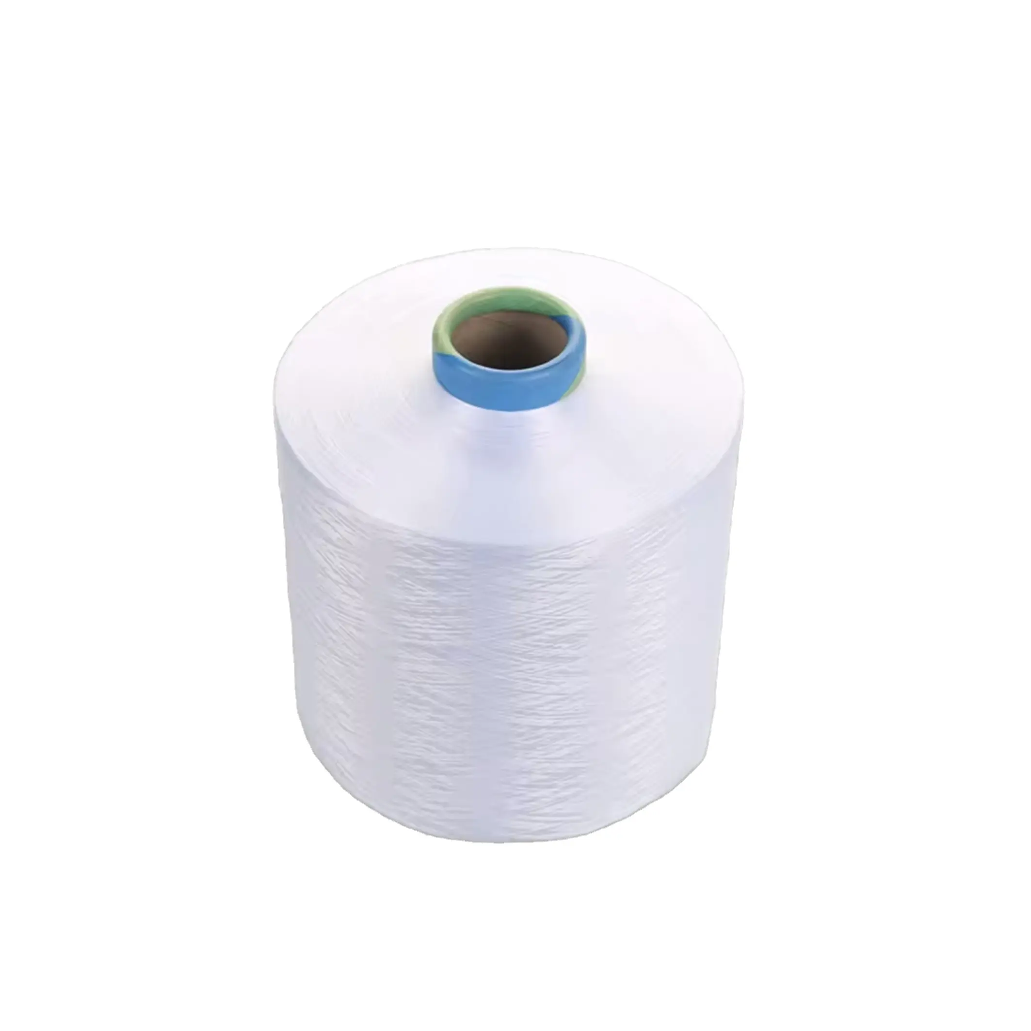 DTY 100% Polyester iplik Yarn/96F SIM ham beyaz AA sınıf Hangzhou imalatı toptan