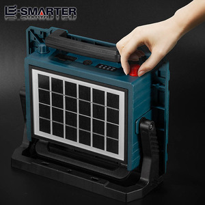 Siêu Sáng Năng Lượng Mặt Trời Powered Di Động Không Thấm Nước Ngoài Trời Khẩn Cấp Đèn Pha Có Thể Sạc Lại Làm Việc Ánh Sáng - Product Image 6