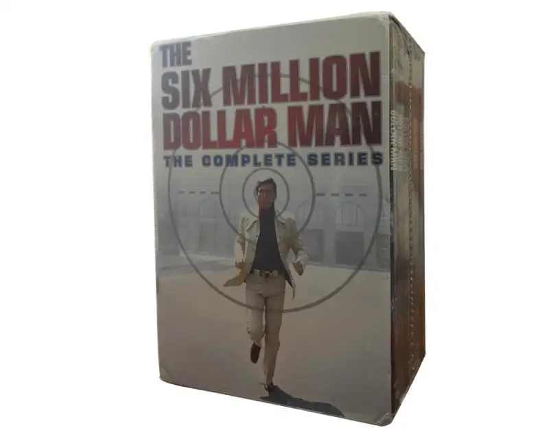 THE SIX MILLION DOLLARMANコンプリートシリーズ33ディスク工場卸売DVD映画TVシリーズ漫画リージョン1/リージョン2 DVD