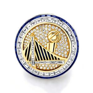 Anillo <span class=keywords><strong>de</strong></span> Campeonato <span class=keywords><strong>de</strong></span> los Golden State Warriors 2017, Anillo <span class=keywords><strong>de</strong></span> Moda <span class=keywords><strong>de</strong></span> Aleación con Diseño <span class=keywords><strong>de</strong></span> Baloncesto - Product Image 6
