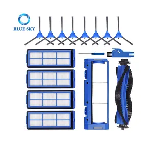 真空过滤刷L1 Eufy Robovac G10混合套件兼容Eufy RoboVac 11S Max 15C Max机器人真空吸尘器零件