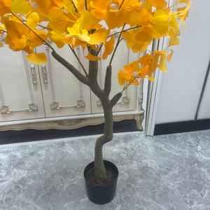 Árbol Bonsái de <span class=keywords><strong>Ginkgo</strong></span> Artificial, Poste de Plástico Grande para Proyectos de Jardinería, Árbol Decorativo Artificial para Paisajismo - Product Image 5