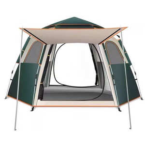 Vente flash Tente de camping extérieure entièrement automatique quatre saisons en Oxford simple, ouverture rapide, pliable, imperméable, équipement pour la randonnée et les fêtes - Product Image 1