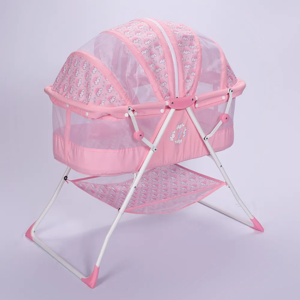 Swing Portable Cradle Baby Bed For Baby With Canopy