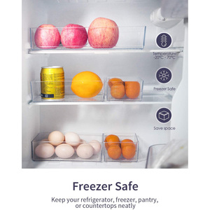 New 5 Cái Rõ Ràng <span class=keywords><strong>Acrylic</strong></span> Bếp Ngăn Kéo Tổ Chức Đồ Dùng Đồ Dùng Bạc Lưu Trữ Khay Phòng Tắm Ngăn Kéo Chia Thùng Cho Trang Chủ - Product Image 3