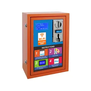 2023 Machines for Small Businesses PIN Code Coin-Operated WiFi Hotspot Commercial WiFi Vending Machines with LCD Screen