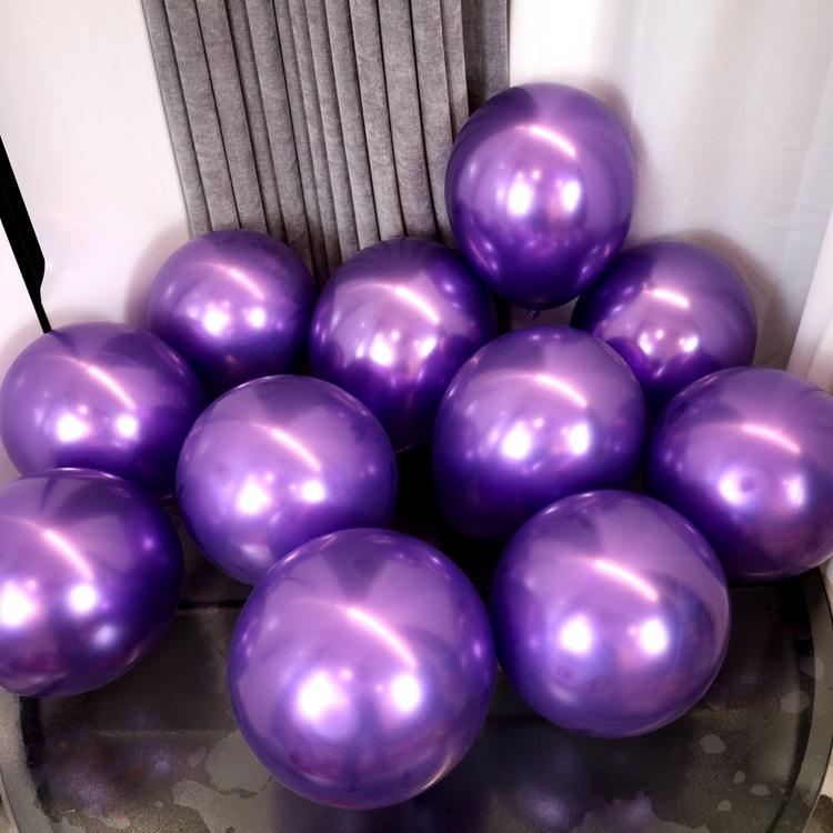 Wholesale 5 10 12 18 Inch Metallic Party Balloon Glossy Multi-color Wedding Birthday Party Decoration Latex Balloons for Party