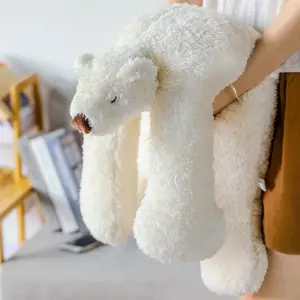 공장 사용자 정의 북극곰 아기 만화 봉제 테디 베어 포옹 인형 가정 장식 봉제 곰