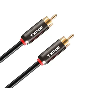 1M 1.5M 2M 3M 5M 10M 15M 20M Premium 2 RCA 2RCA Audio Cable 2 RCA Male To 2 RCA Male Cable