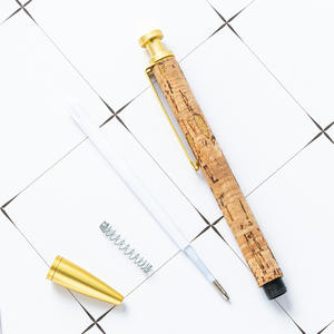 Stylo à bille en bois <span class=keywords><strong>grain</strong></span>é P4601 en gros, 1,0 mm, promotion d'entreprise, cadeau publicitaire, stylo à bille personnalisé, impression de logo personnalisé - Product Image 4