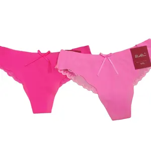 Women's Panties Sexy Temptation Female Underpants Low-waist Lace Panties Transparent Hollow Out L-XXL