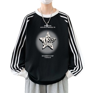 Sudadera de Poliéster <span class=keywords><strong>para</strong></span> Hombre Adolescente con Estampado de Corazón, Corte Holgado, Tallas 13-15, Talla XL Disponible - Product Image 3