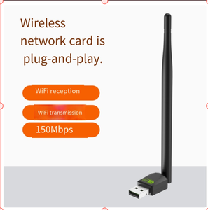 <span class=keywords><strong>Carte</strong></span> réseau sans fil 150M sans pilote, antenne externe <span class=keywords><strong>pour</strong></span> <span class=keywords><strong>ordinateur</strong></span>, récepteur <span class=keywords><strong>WIFI</strong></span> USB, vente directe d'usine. - Product Image 3