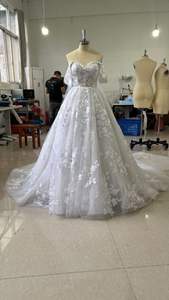 59210# <span class=keywords><strong>Vestido</strong></span> <span class=keywords><strong>de</strong></span> <span class=keywords><strong>Novia</strong></span> <span class=keywords><strong>de</strong></span> Lujo Francés <span class=keywords><strong>para</strong></span> Verano, Diseño Sencillo y Elegante <span class=keywords><strong>de</strong></span> Un Solo Hombro, <span class=keywords><strong>Encaje</strong></span> Retro, <span class=keywords><strong>Vestido</strong></span> Principal - Product Image 5