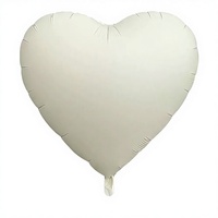 Ballons en forme de cœur rouges mats de 30 pouces pour la décoration d'anniversaire et de la Saint-Valentin