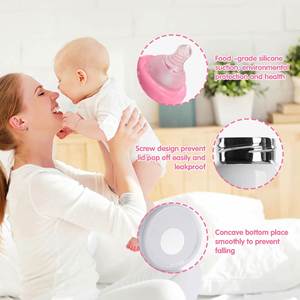 8Oz Baby 240Ml Sublimation Children's Sippy Cup Double Wall Vacuum Pacifier Cup Straight Tumbler Water <b>Bottle</b> Straw With Handle - Product Image 2