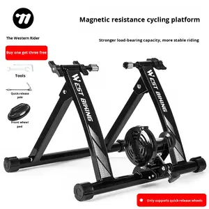 Soporte de Estacionamiento para Bicicletas de Ciclismo en Interiores, Portátil, Duradero, de Acero, para Bicicletas de Carretera y de Montaña con Tracción Trasera, WEST BIKING - Product Image 6