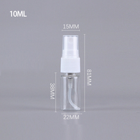 Vente en gros d'usine - Flacon pulvérisateur à brume fine en PET vide - 10 ml, 30 ml, 50 ml, 100 ml, 250 ml, 500 ml - Pour huiles essentielles