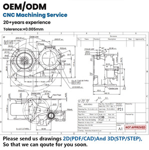 Pièces usinées CNC 5 axes <span class=keywords><strong>en</strong></span> acier inoxydable sur mesure et composants mécaniques pour services d'usinage |   Certifié ISO9001 - Product Image 4