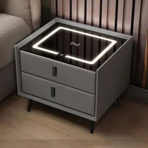 Mesita De Noche Inteligente mobili per camera da letto comodini comodino moderno comodino intelligente comodino