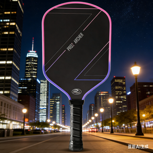 Ensemble de raquettes de pickleball en fibre de carbone sans bordure approuvé par l'USAPA, balles de pickleball de haute qualité - Product Image 1