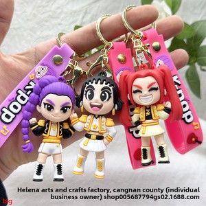 Llavero <span class=keywords><strong>de</strong></span> resina deportivo con diseño <span class=keywords><strong>de</strong></span> dibujos animados del grupo K-pop Witch Hunting Group, muñeco tridimensional con cadena <span class=keywords><strong>de</strong></span> bambú, pequeña caja sorpresa <span class=keywords><strong>de</strong></span> plástico, regalo. - Product Image 4