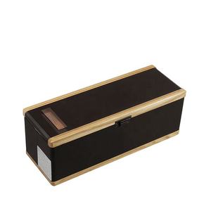 Champagne Gift Whiskey Custom Logo Luxury Wooden Cases <b>Box</b> DS DSW-1008 Recyclable Cuboid - Product Image 4