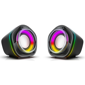 Altavoces para juegos Aula 3W USB con luces RGB para PC - Product Image 1