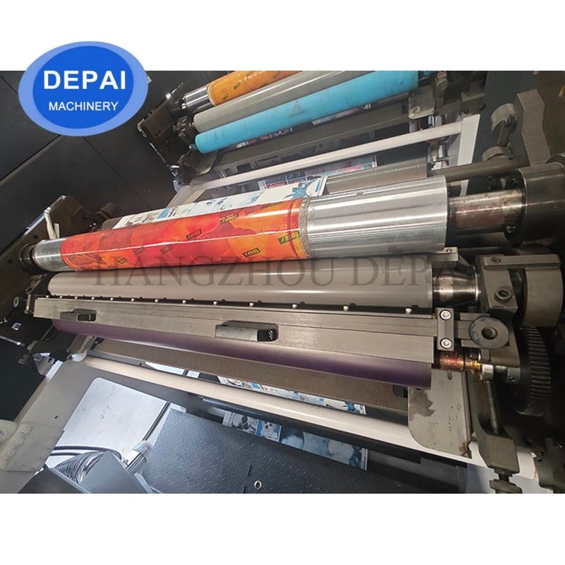 Unit Type Flexo Printing Machine Small Label Paper Cup Flexographic ...