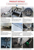 Nouveau camion de restauration Dream Fly F-100-3 entièrement équipé avec une construction en acier inoxydable Cuisine complète Utilisation en extérieur