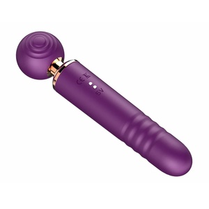 Groothandel 10 Frequentie Telescoping Handheld Elektrische Persoonlijke Stimulator Dubbele Stimulatie <span class=keywords><strong>Sextoy</strong></span> Voor Vrouwen - Product Image 6