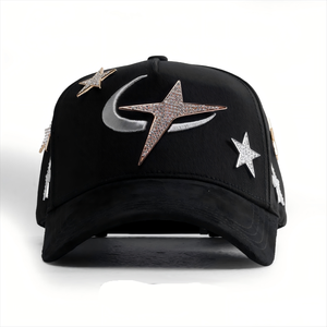 Nuovo Cappello da Baseball Personalizzato a 5 Pannelli Stile X Corridos Tumbados con Visiera Larga in Camoscio, Cappello Trucker con Strass Cromati Barbas Hats Gorras - Product Image 3