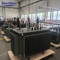 Özel Voltajlı S13-M 500kVA Üç Fazlı Tamamen Sızdırmaz Yağlı Tip Trafo Bakır Sargılı 10kV Endüstriyel Güç Trafosu