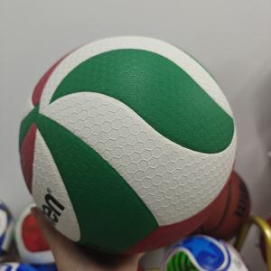 Balón de Voleibol de Competición, Tamaño Oficial 5, con Cuero PU Avanzado para un Control Óptimo - Product Image 2
