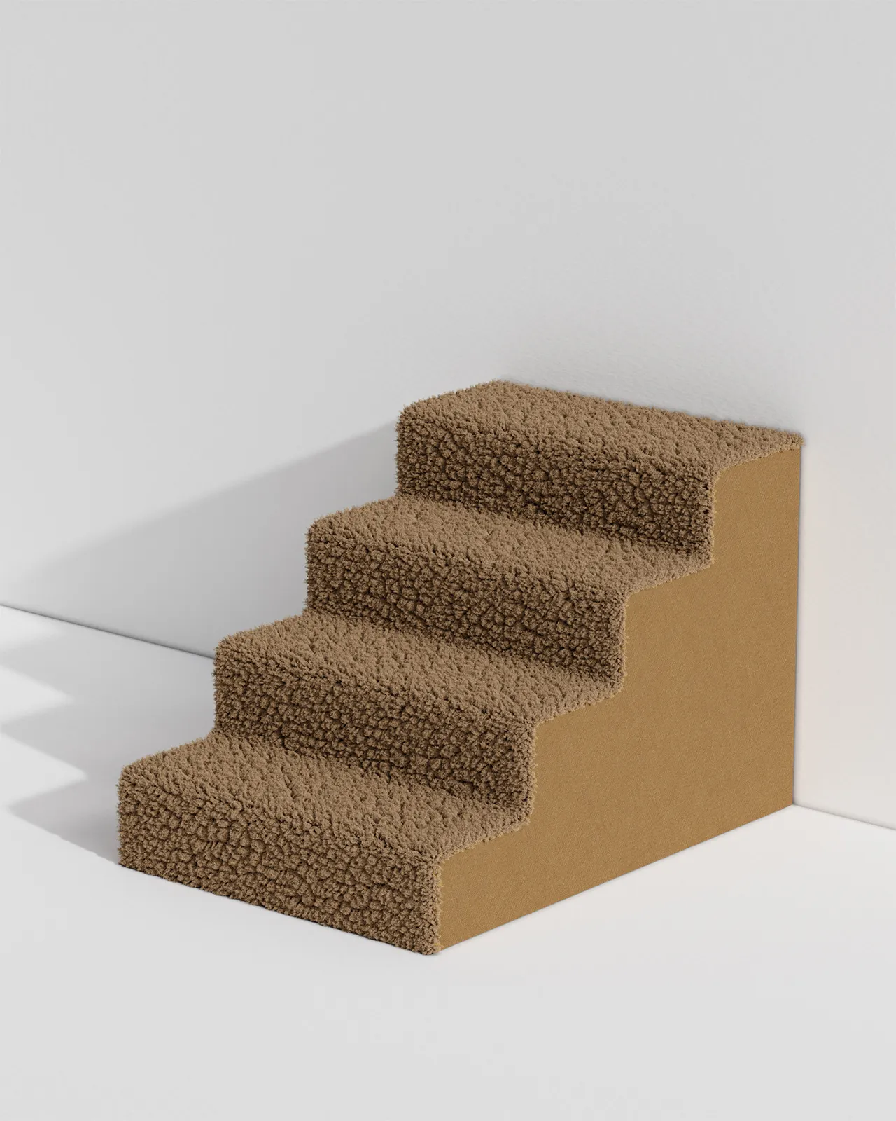 מדרגות פלסטיק רחיץ 4 קומות לחיות מחמד מדרגות רמפה לכלב גמל לצד המיטה
