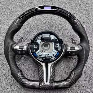 <span class=keywords><strong>Volante</strong></span> Deportivo <span class=keywords><strong>de</strong></span> Fibra <span class=keywords><strong>de</strong></span> Carbono y Cuero con LED, <span class=keywords><strong>Precio</strong></span> <span class=keywords><strong>de</strong></span> Fábrica JIANSHAN, <span class=keywords><strong>para</strong></span> F10 F20 F30 E90 F22 - Product Image 3