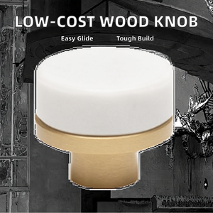 India-Made Small <b>Single</b> Hole Zinc Alloy Knob for Kitchen Cabinets Round Wood Furniture Cabinet <b>Drawer</b> Economically Priced - Product Image 3