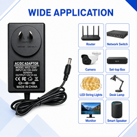 Adaptateur secteur AC/DC 12V 4A avec prise AU, chargeur mural 48W 5.5x2.5mm pour commutateur réseau et bureau électrique